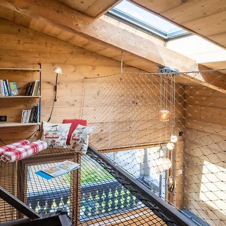 Chalet Racar Pour 4 Personnes, Centre Ville Et Vue Sur La Montagne شامونكس المظهر الخارجي الصورة